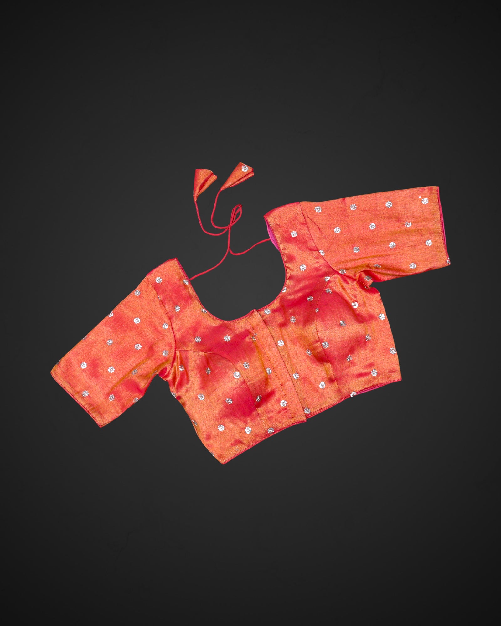 U Neck Cotton Readymade Blouse