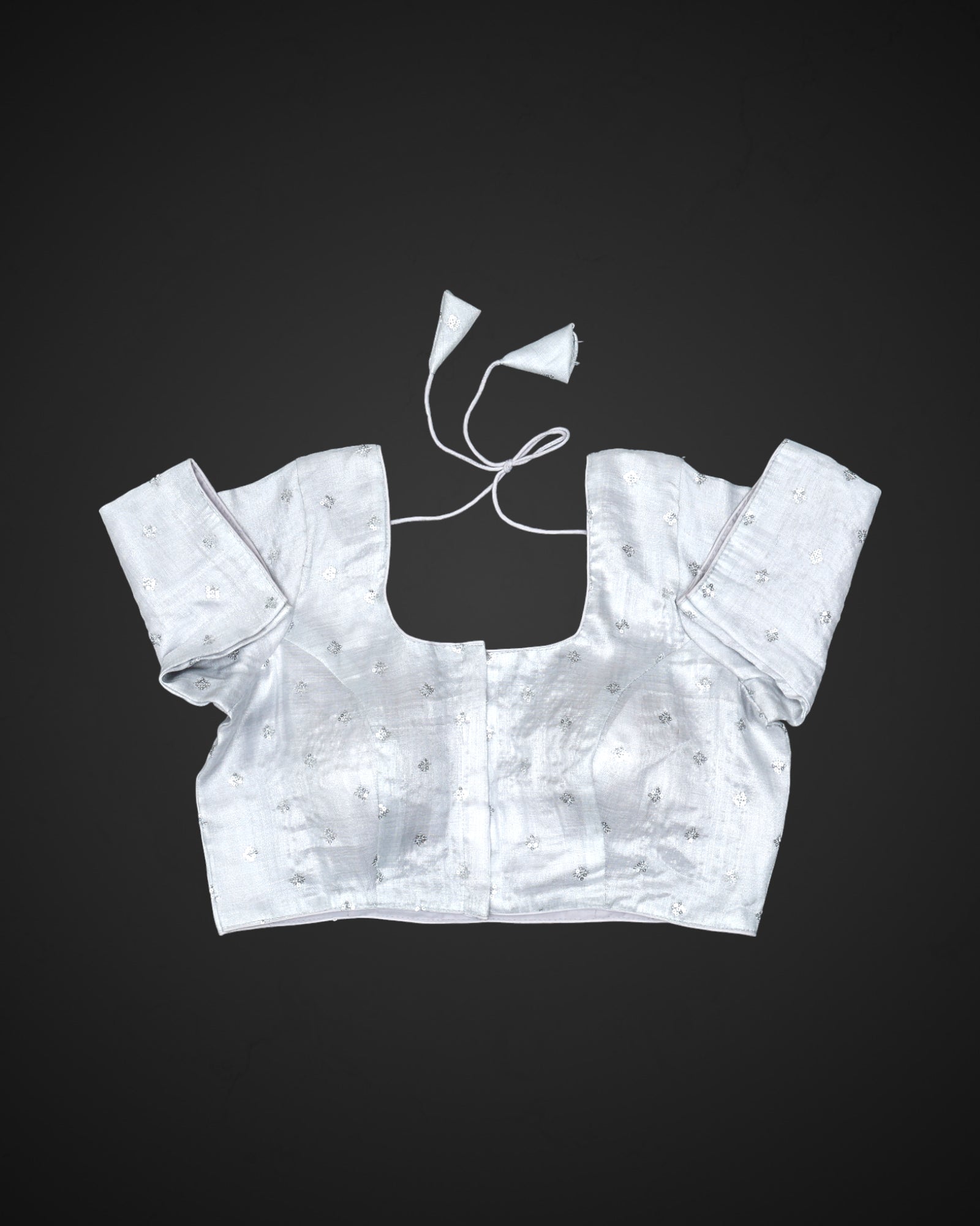 U Neck Cotton Readymade Blouse