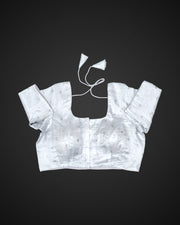 U Neck Cotton Readymade Blouse