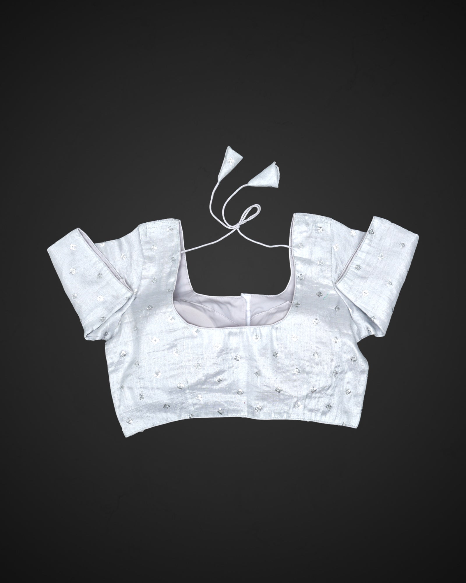 U Neck Cotton Readymade Blouse