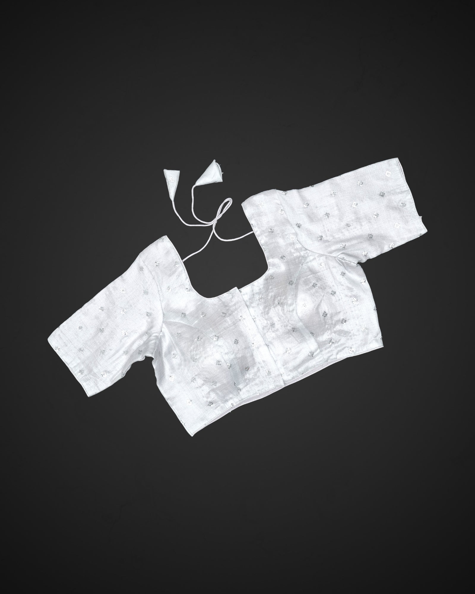 U Neck Cotton Readymade Blouse