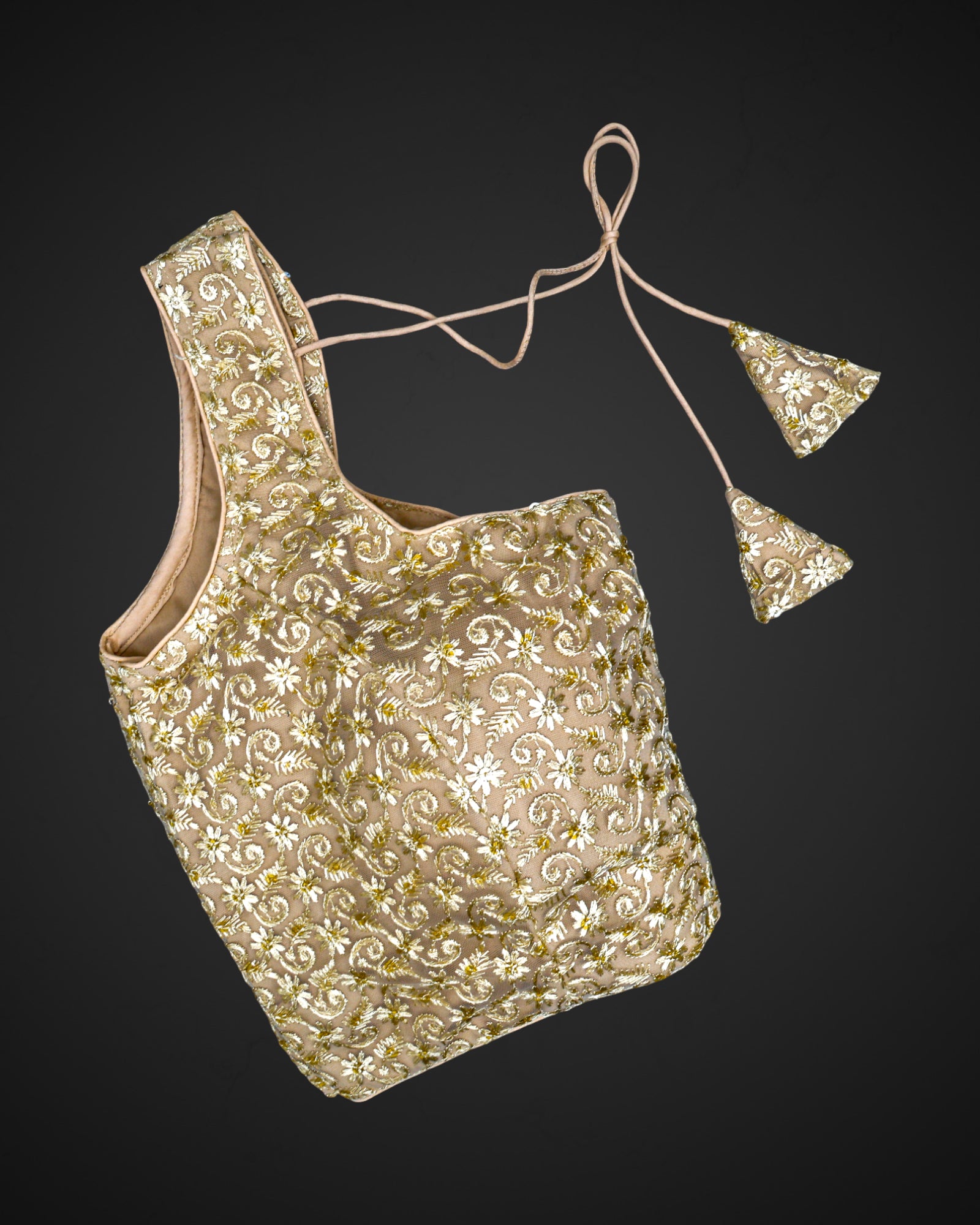 Embroidered Cotton Readymade Blouse