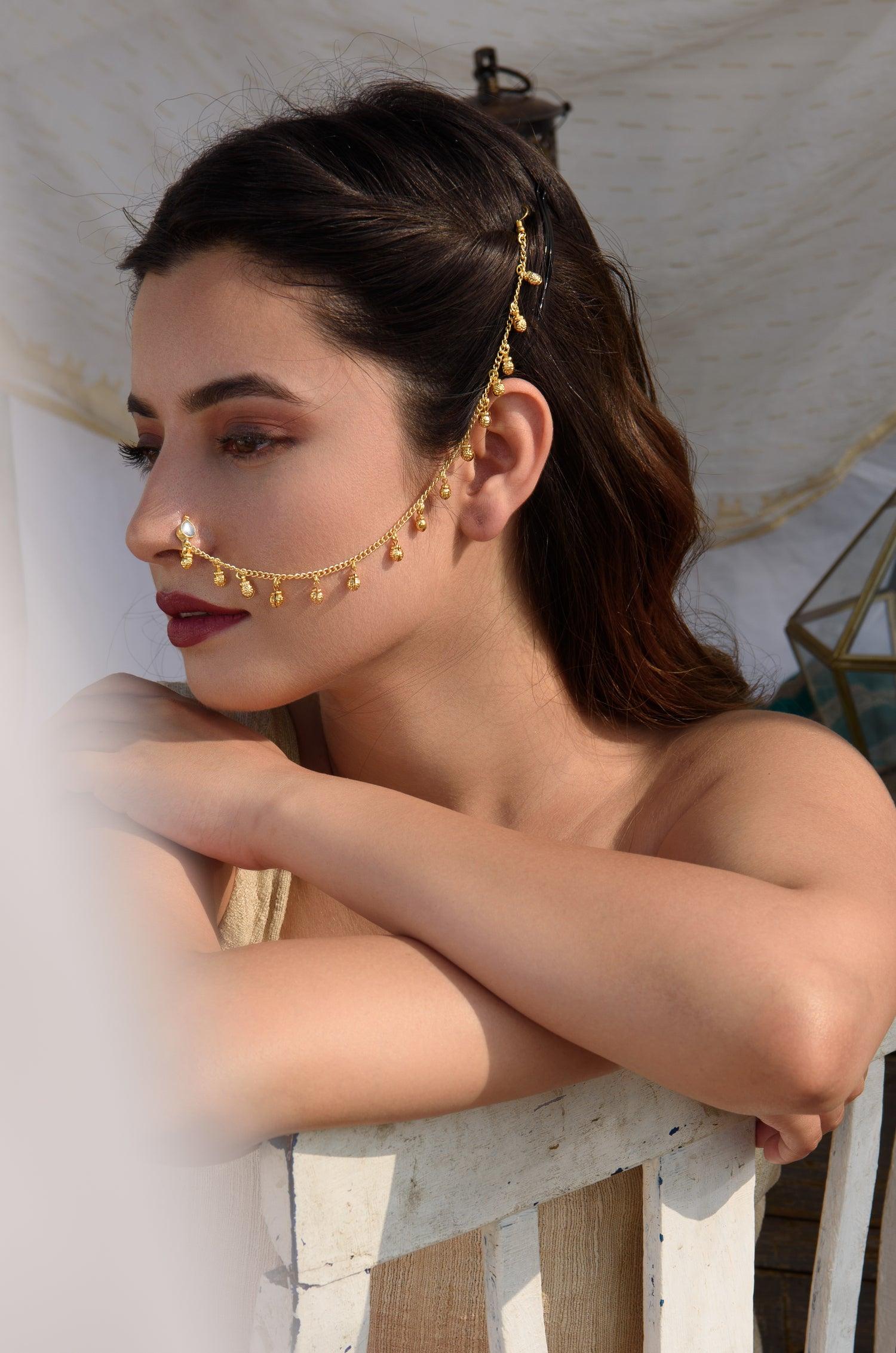 Minimalist Chic Statement Nose Pin - Dyulokha