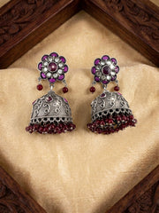 Silver Sway Jhumkas