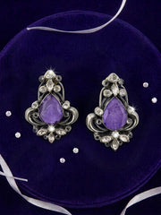 Violet Glow Earrings