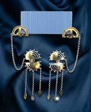Cuffed Elegance Danglers