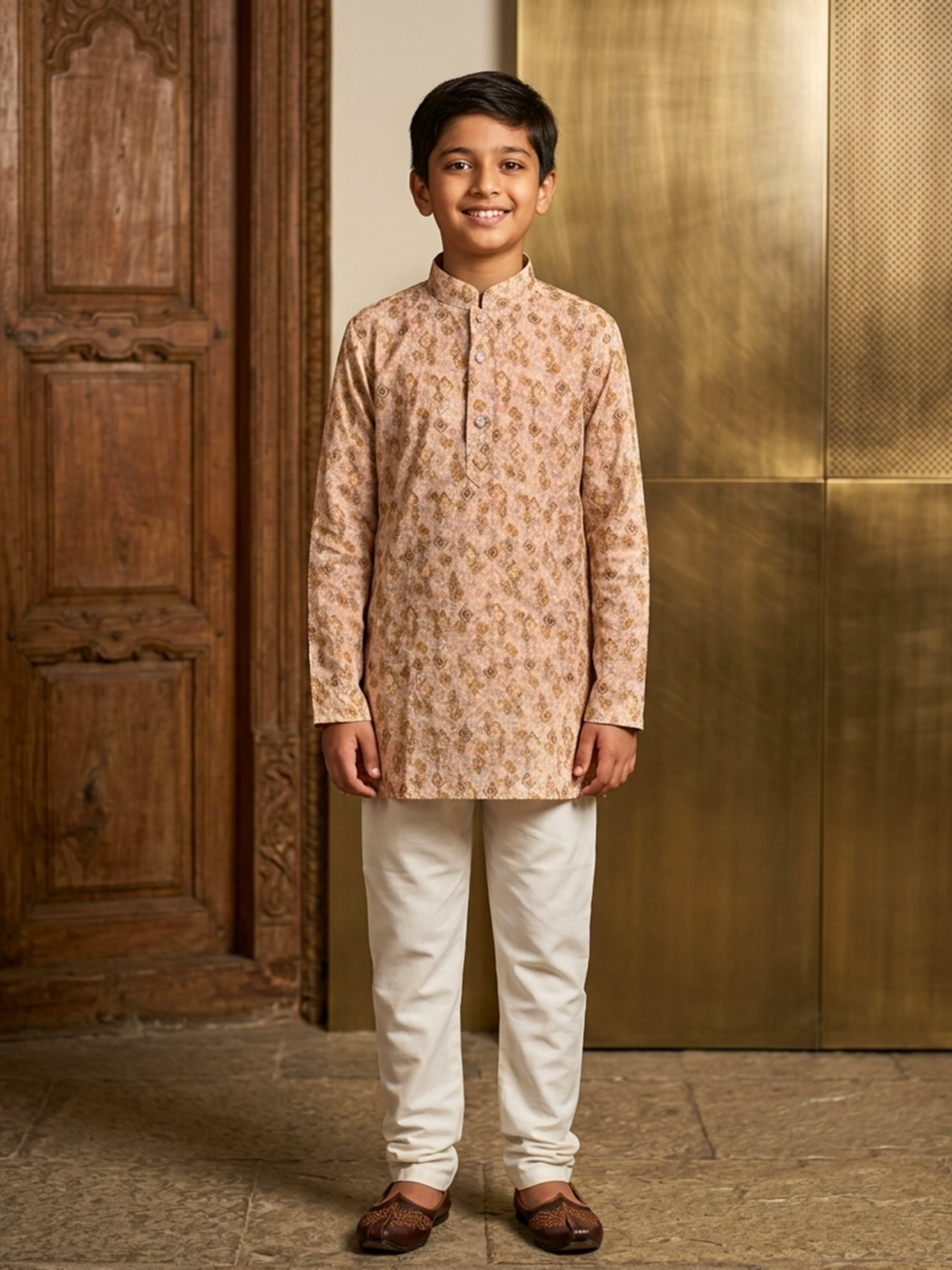 Block Print Kurta Pajama