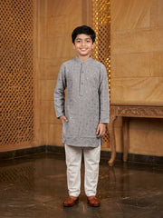 Embroidered Style Kurta Pajama Set