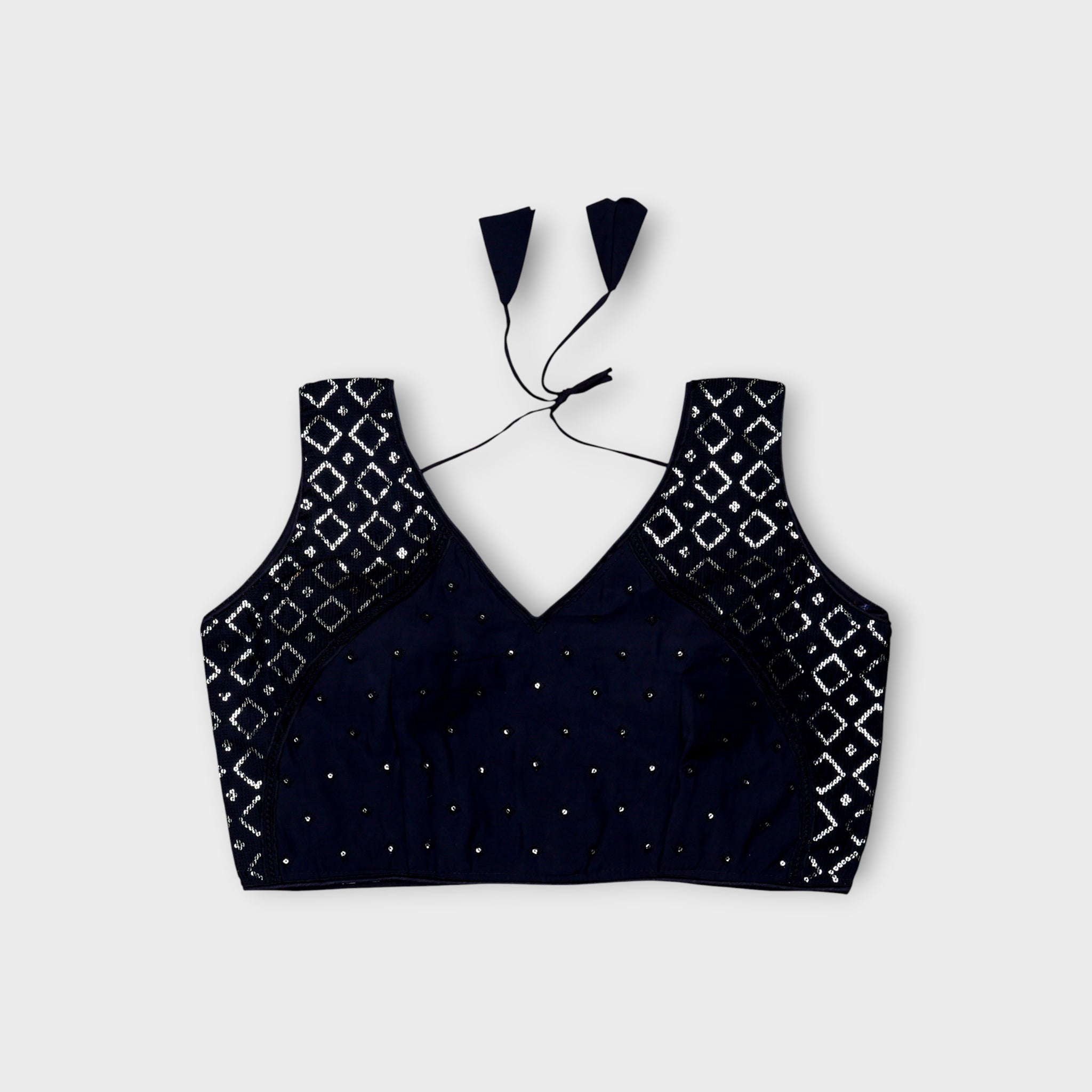 Embellished Silk Readymade Blouse