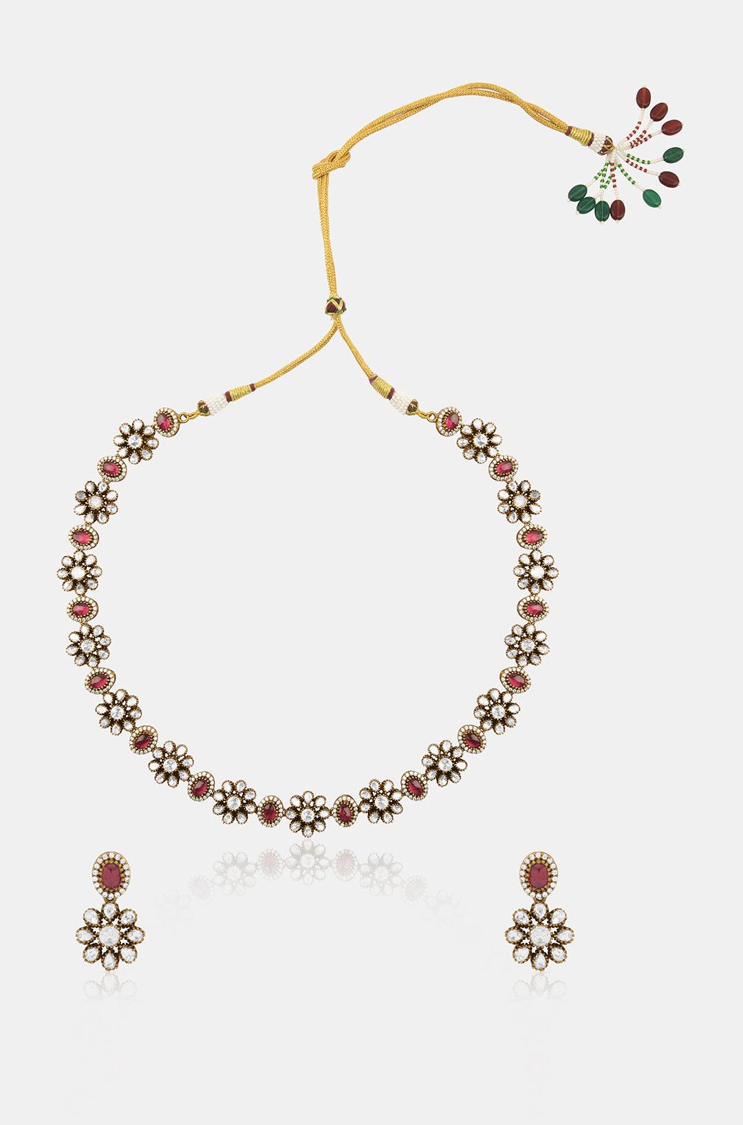 Crimson Victorian Splendor Set - Dyulokha