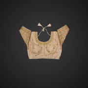 Phantom Silk U Neck Back Detail Readymade Blouse