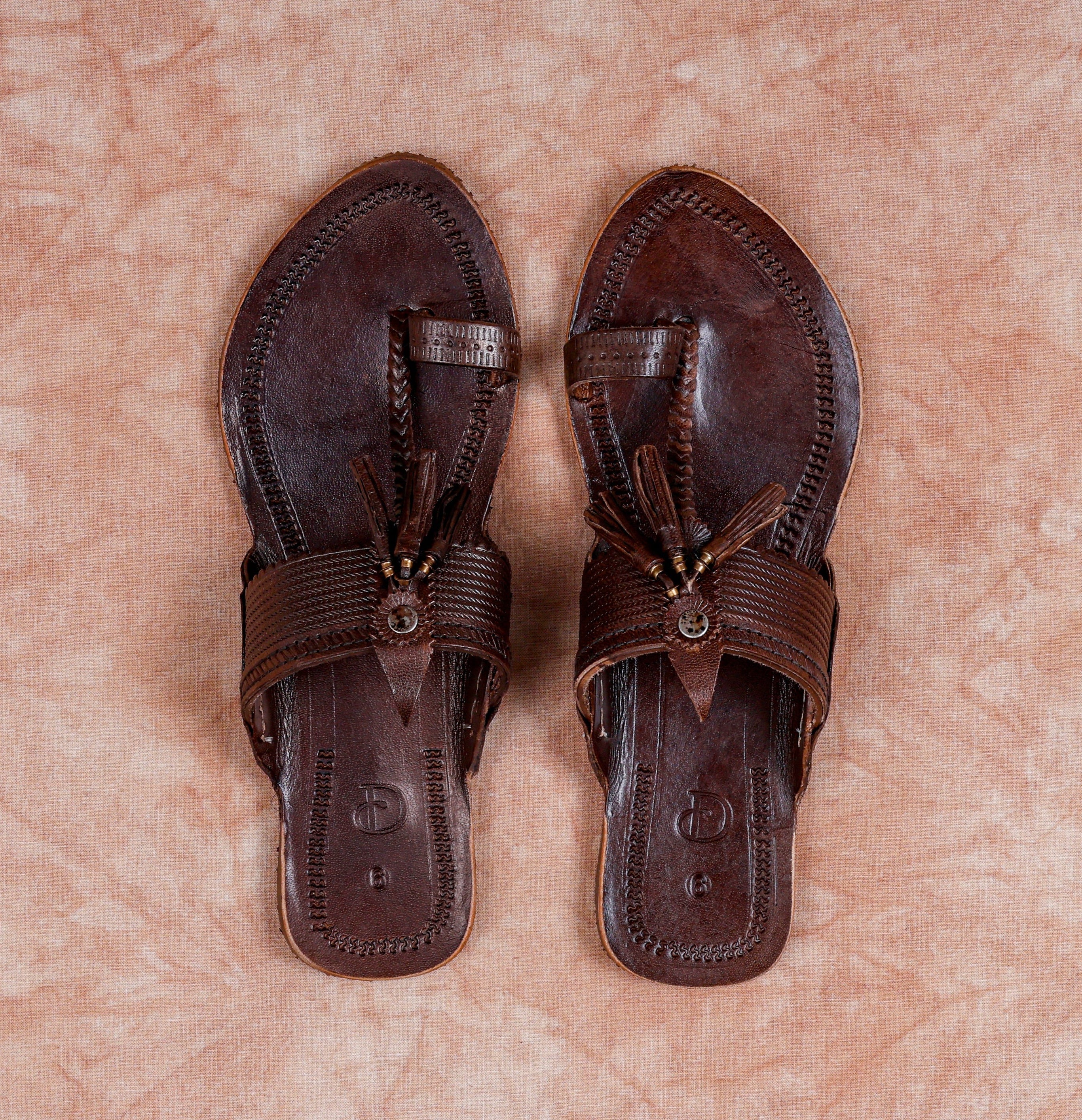 Brown Premium Kolhapuri Chappal