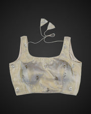 Cotton U Neck Blouse