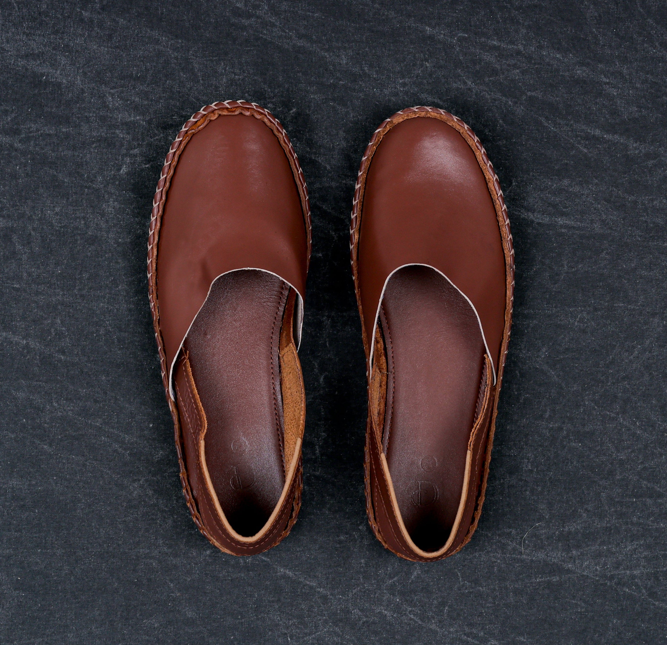 Brown Handcrafted Leather Jutti