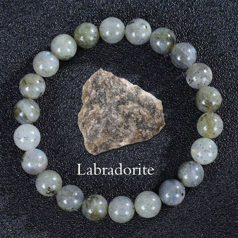 Round Natural Stone Bracelet