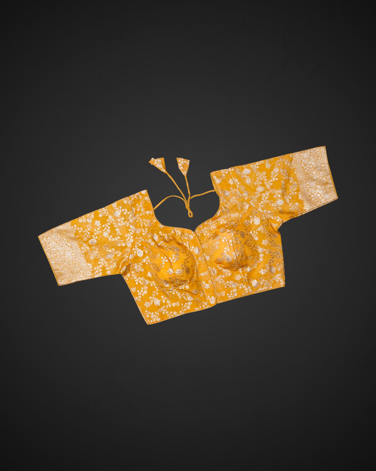 Dola Silk Back Design Readymade Blouse