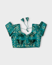 Dola Silk Woven Readymade Blouse
