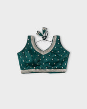 Phantom Silk V Neck Blouses Tradition Meets Trend