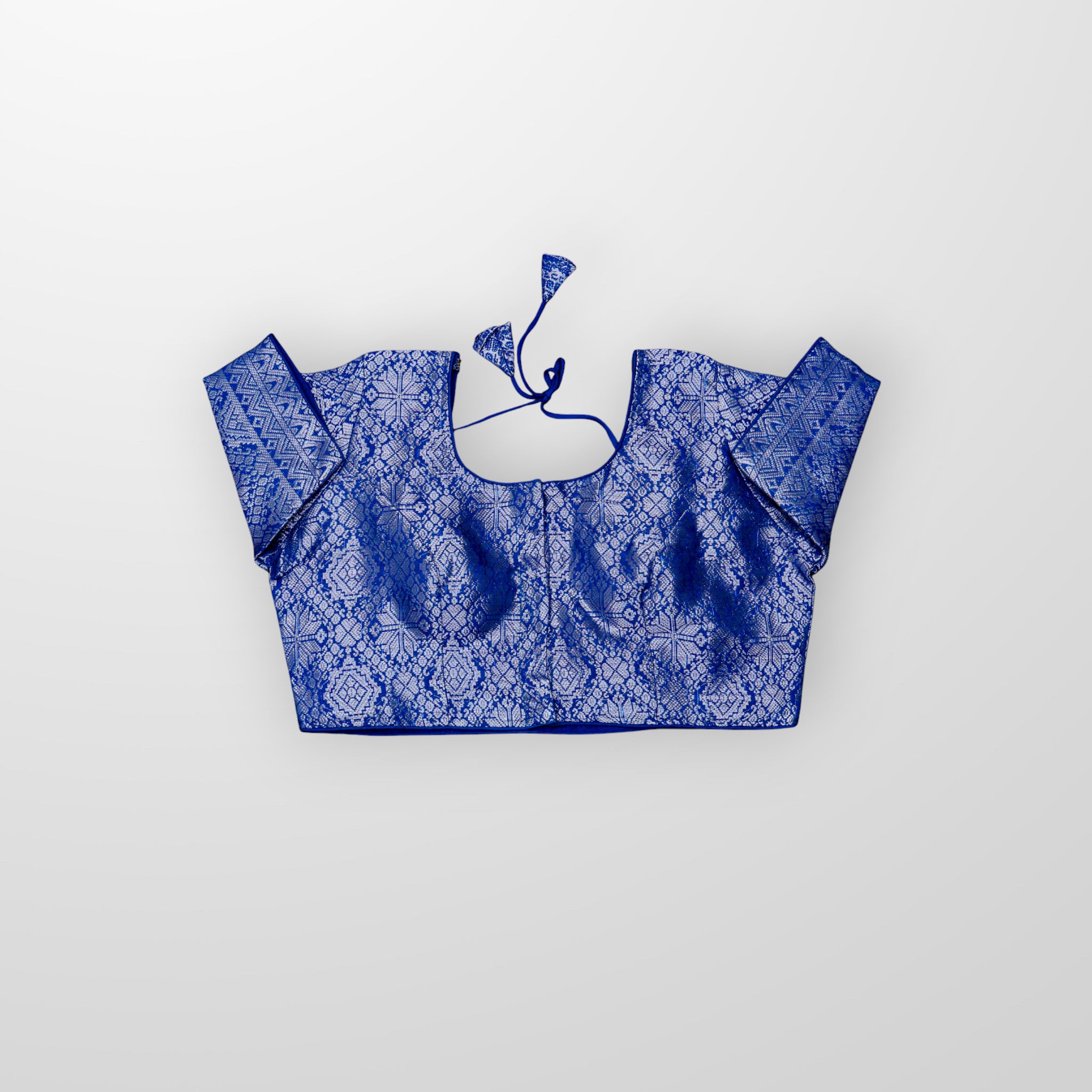 Gold Zari Brocade Silk Readymade Blouse