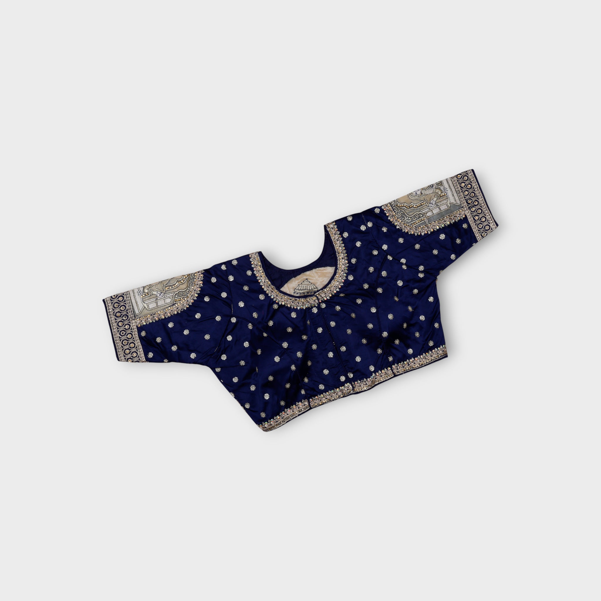 Phantom Silk U Neck Readymade Blouse