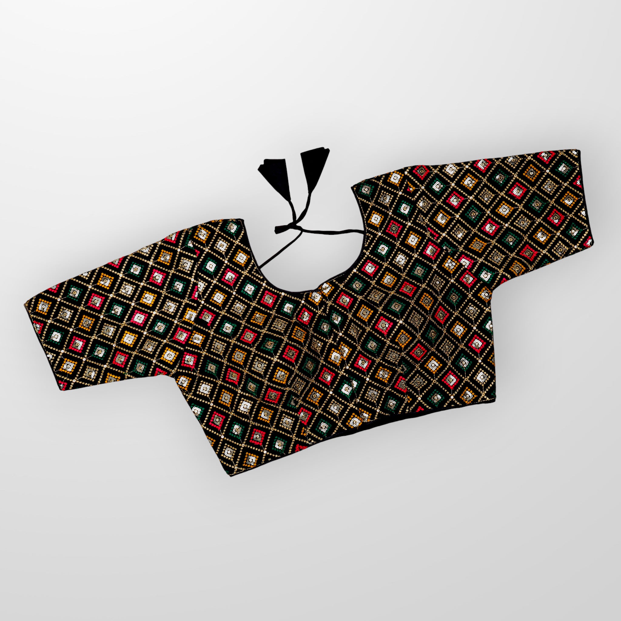 Silk Embroidered Readymade Blouse