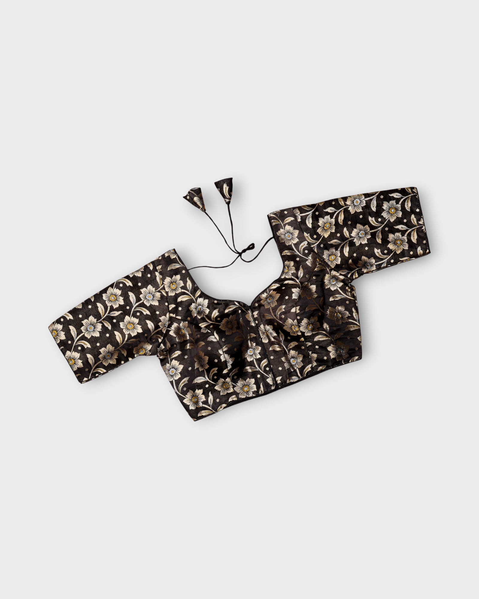 Dola Silk Woven Readymade Blouse
