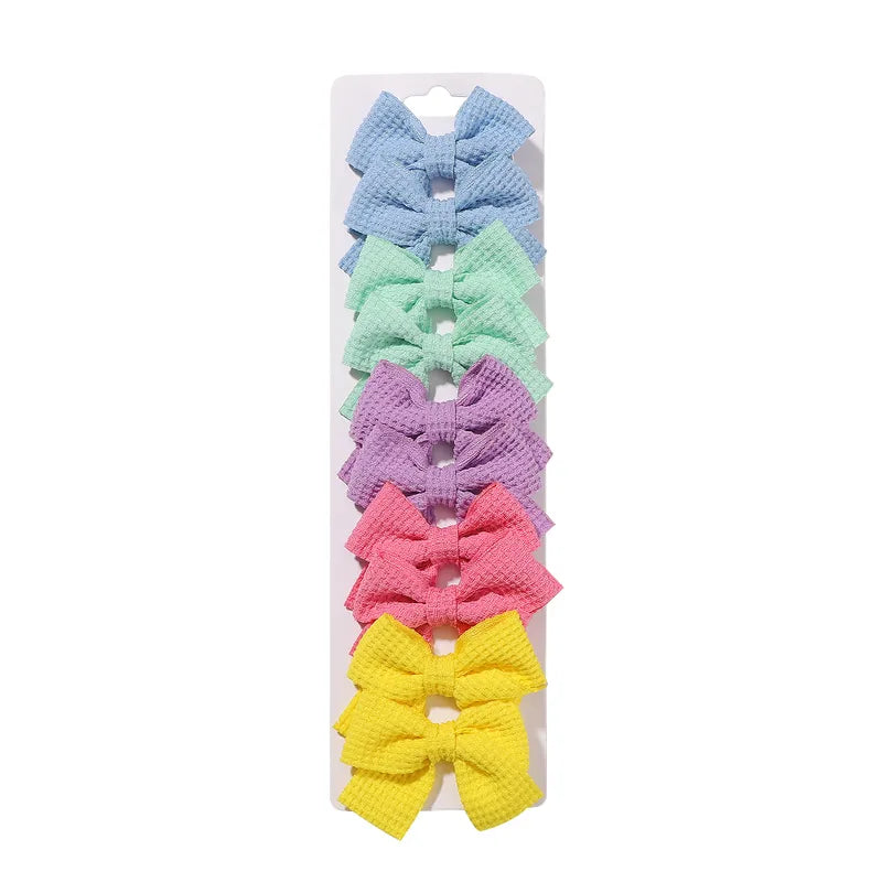 Multicolor Bow Knot Hair Clip for Girls