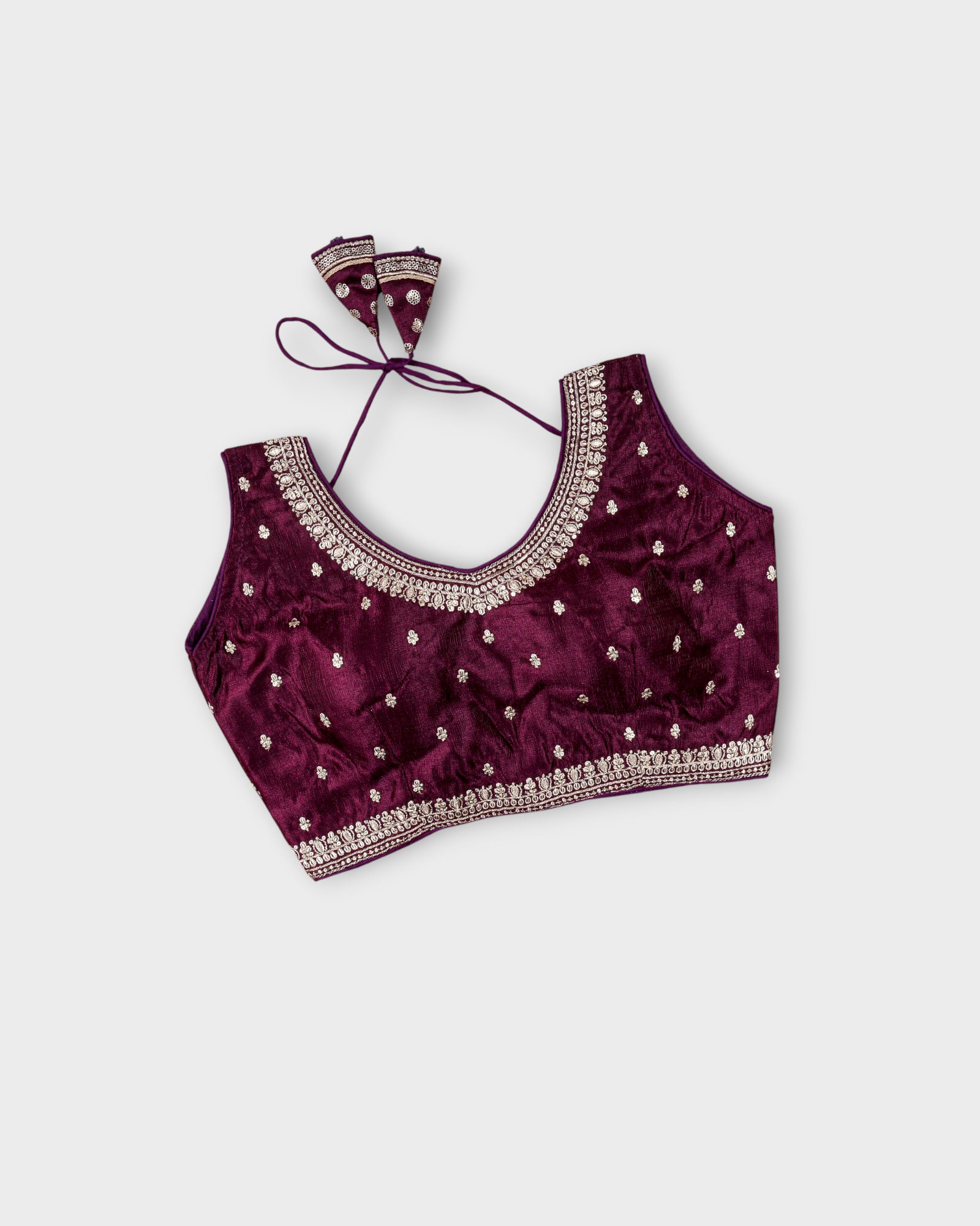 Phantom Silk V Neck Blouses Tradition Meets Trend