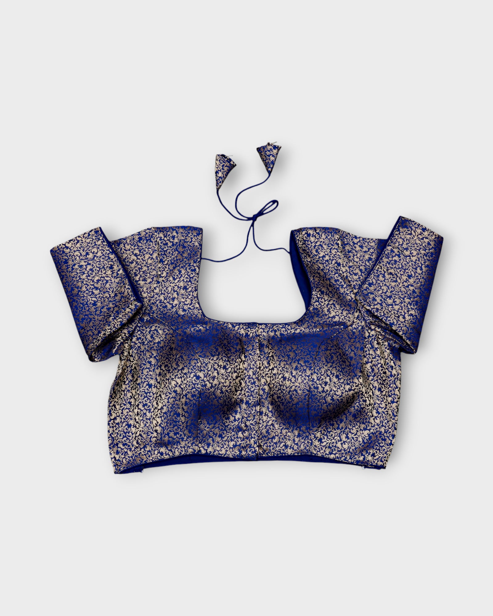 Banarasi Silk Back Design Readymade Blouse