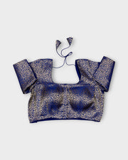 Banarasi Silk Back Design Readymade Blouse