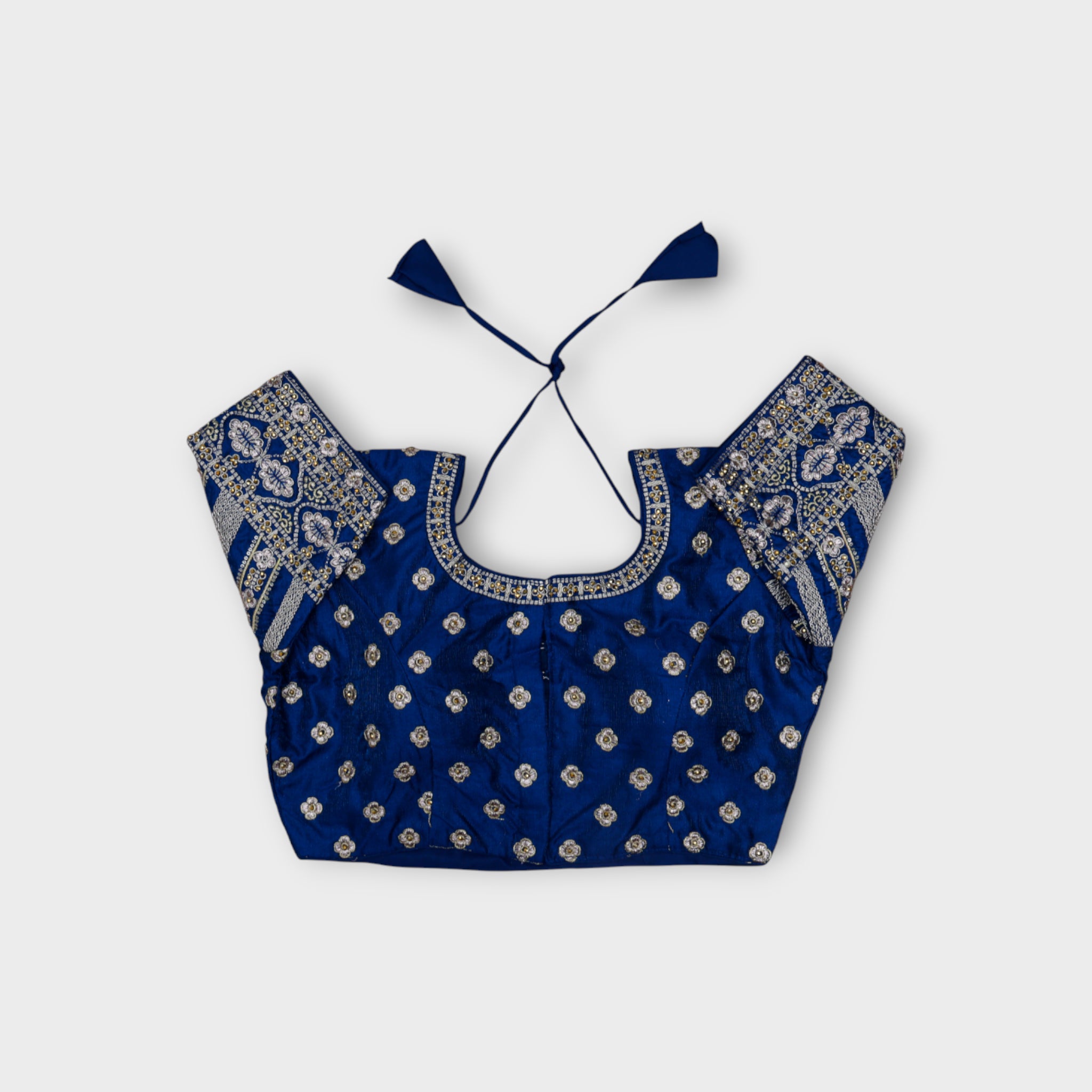 Phantom Silk Plain Readymade Blouse