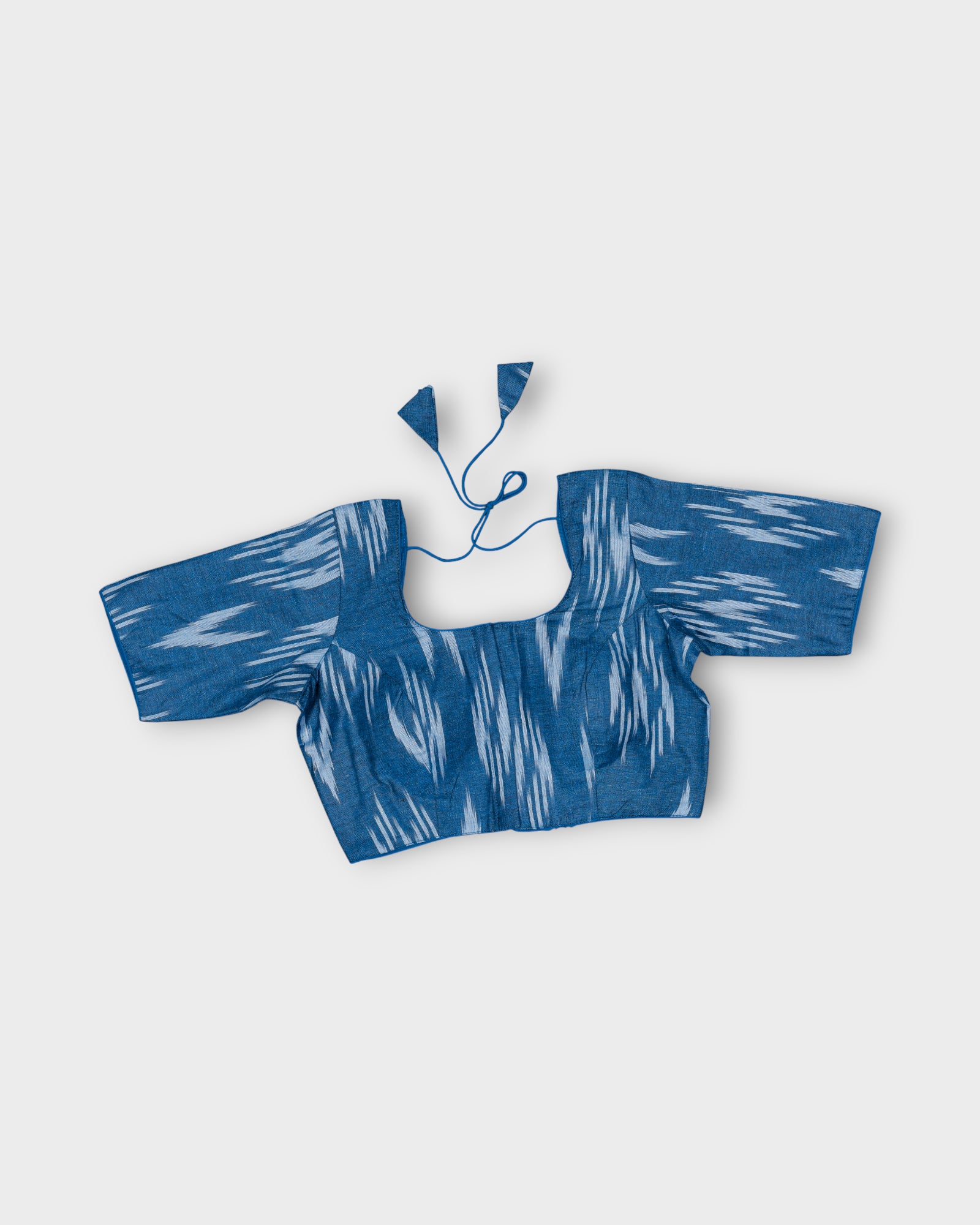 Cotton Deep Back Design Readymade Blouse