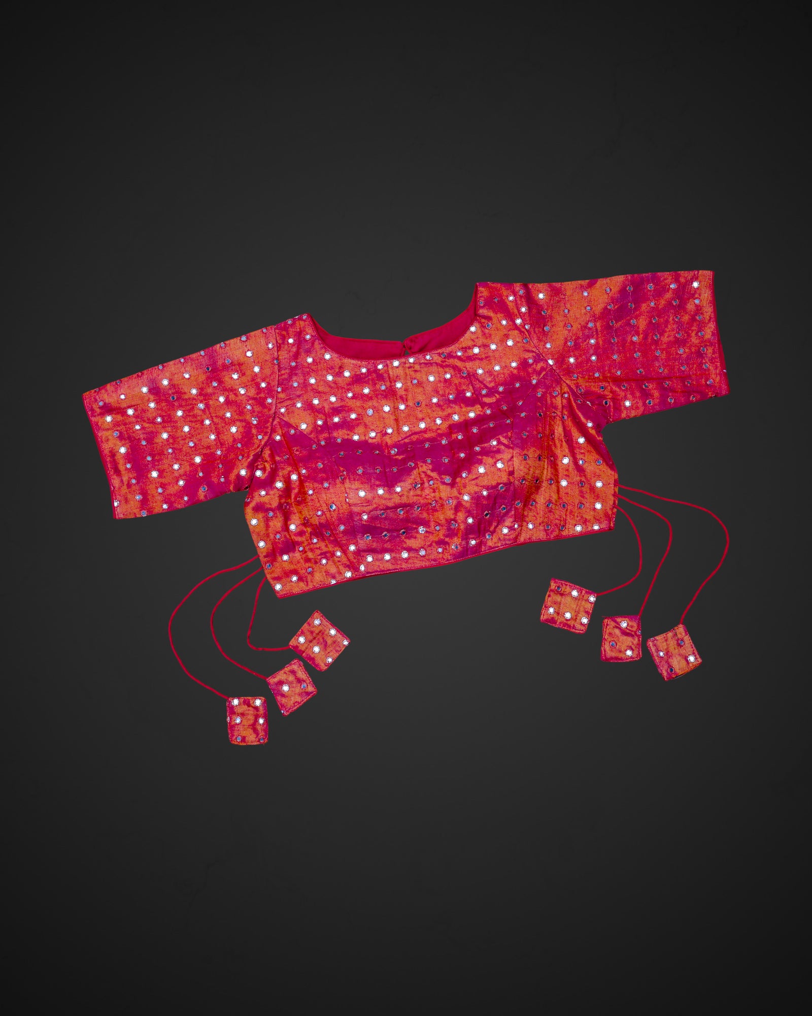 Tissue Modern Cutout Readymade Blouse