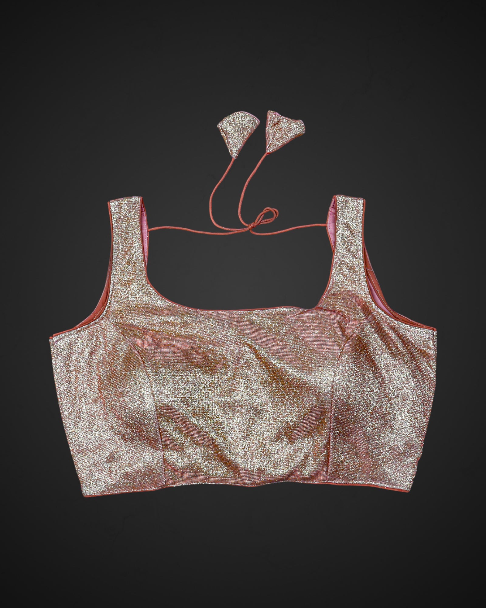 Shimmer Crush Fabric Readymade Blouse