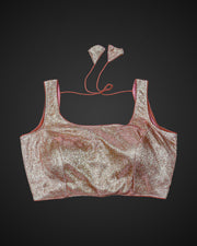 Shimmer Crush Fabric Readymade Blouse