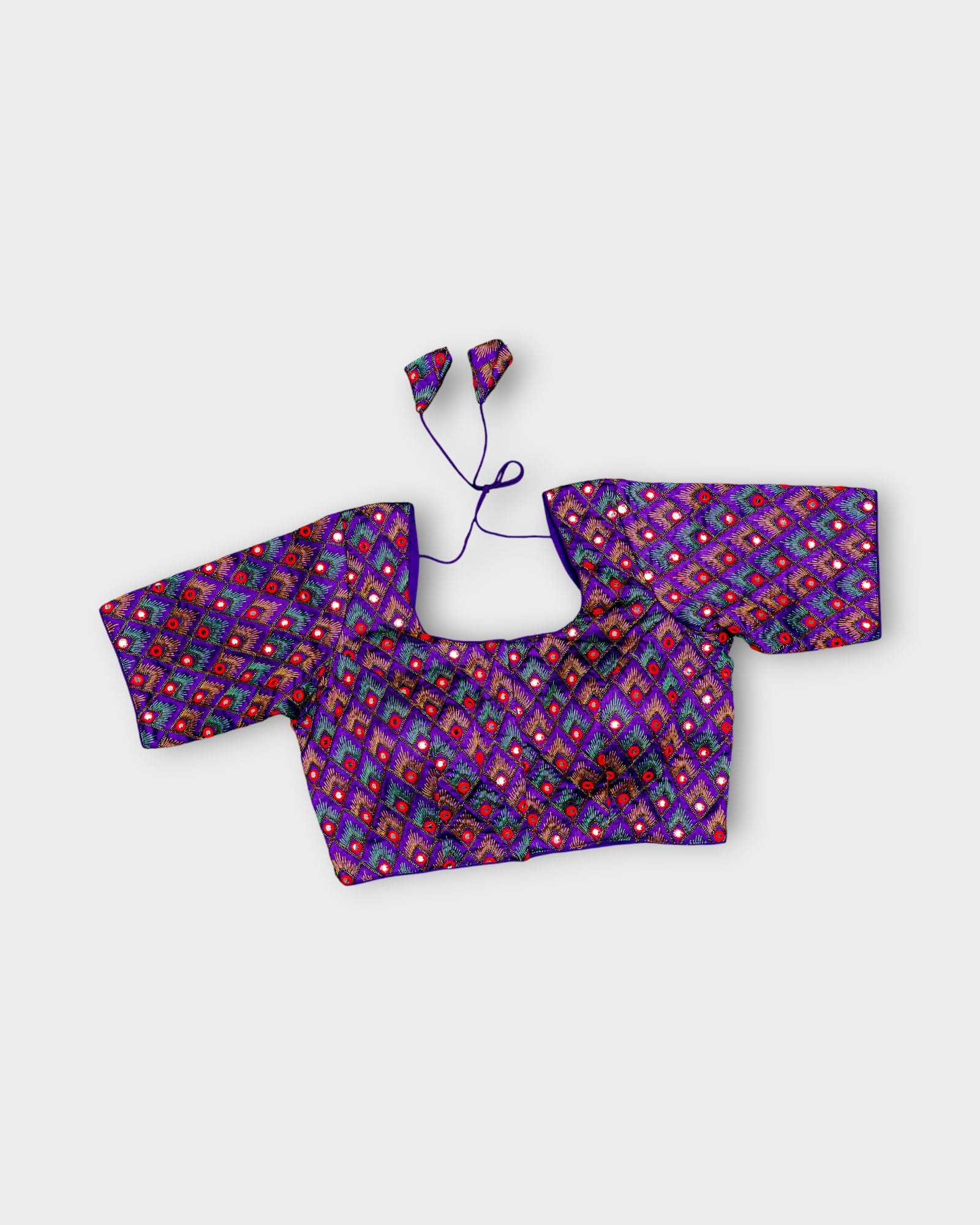 Raw Silk Modern Fit Readymade Blouse