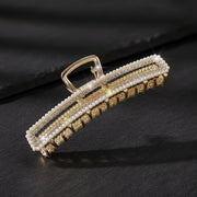 Gold Shark Clip for Women’s Hair Styling