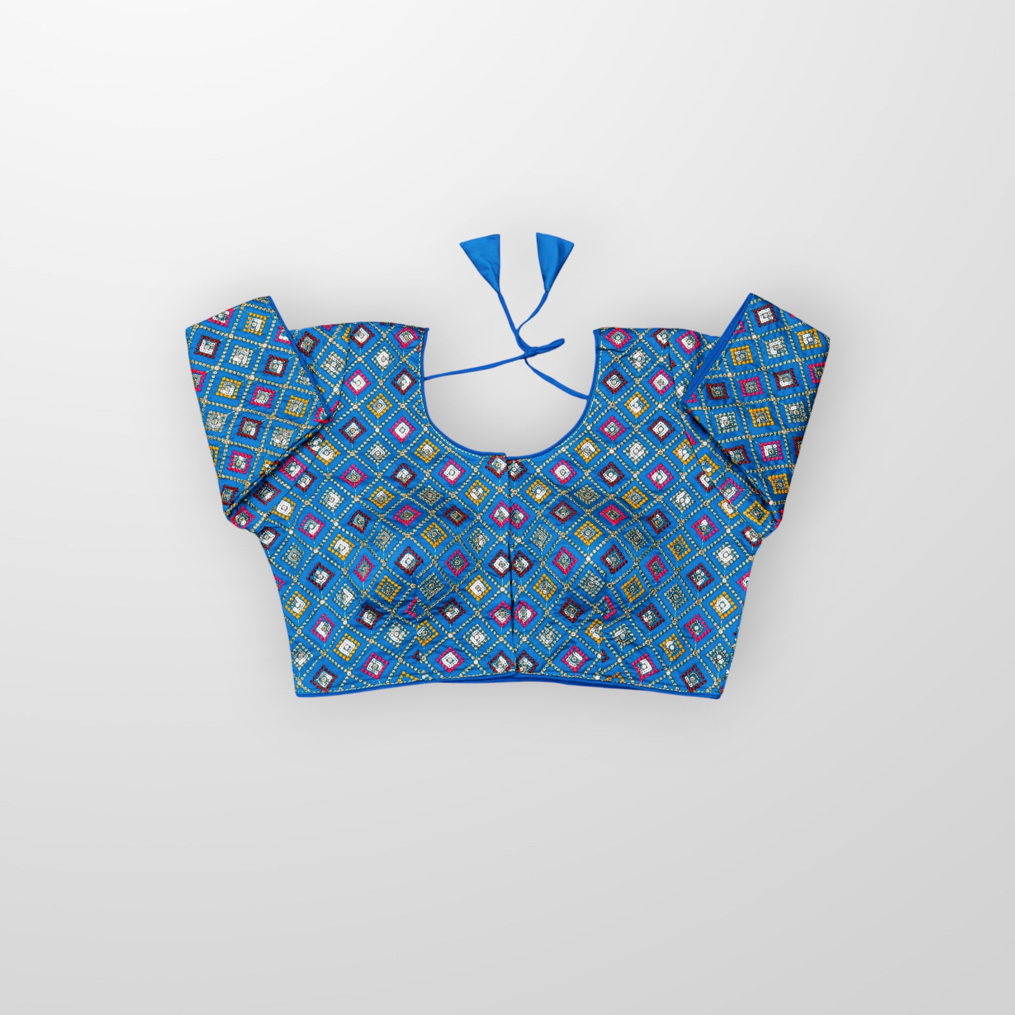 Silk Embroidered Readymade Blouse