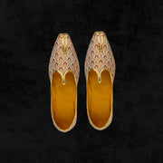 Light Grey Artisan Comfortable Mojaris