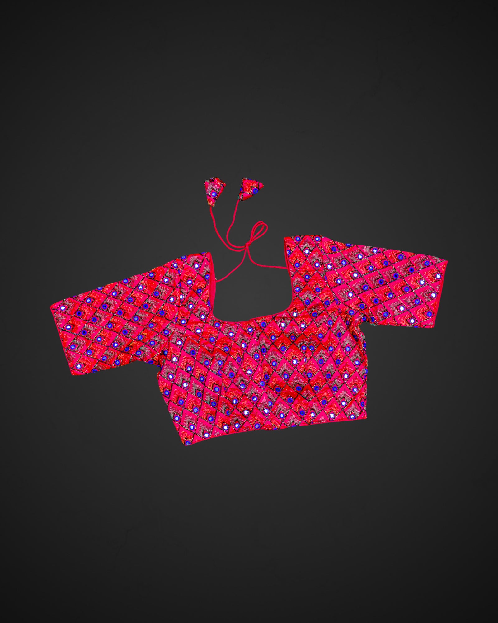 Raw Silk Modern Fit Readymade Blouse