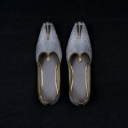 White Textured Artisan Mojari