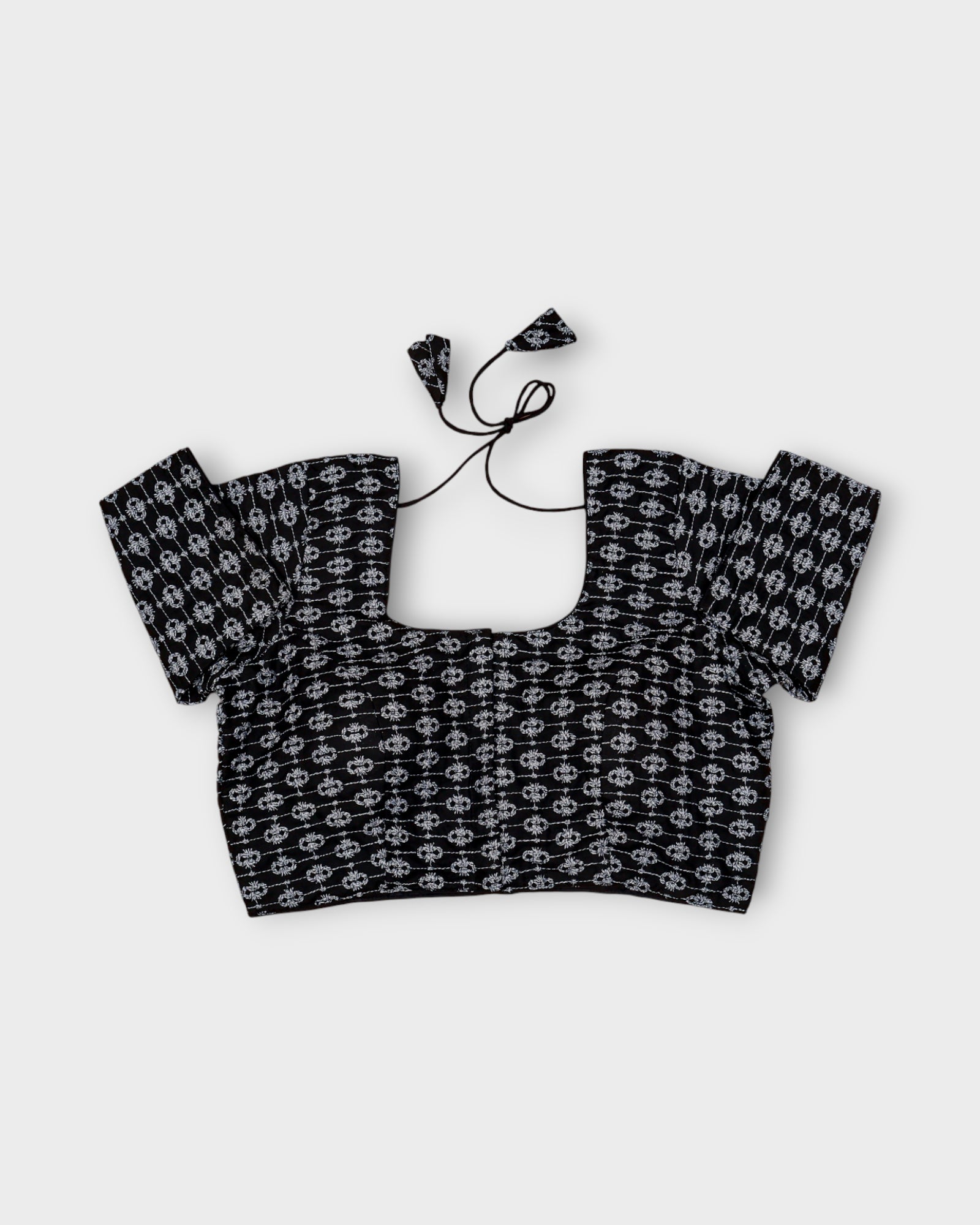 Cotton Back Design Readymade Blouse