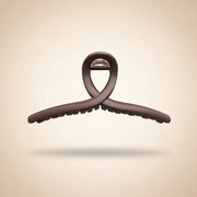 Dark Brown Geometric Acrylic Hair Claw