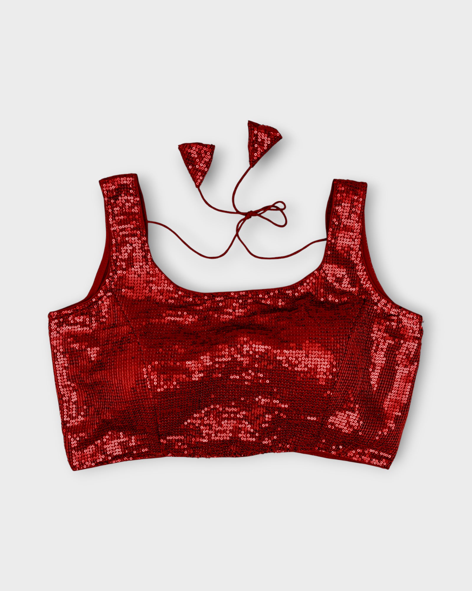 Georgette Cutout Back Readymade Blouse