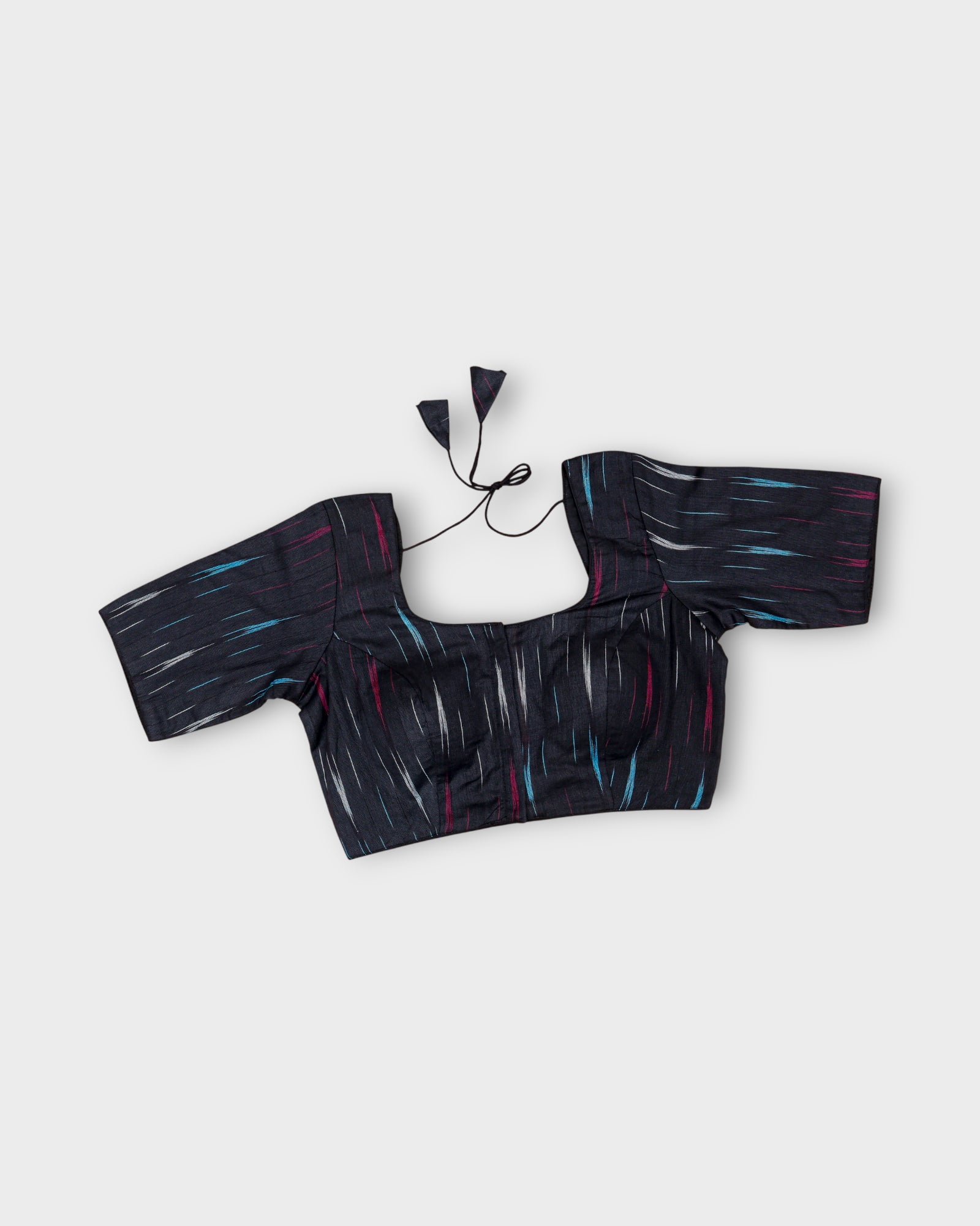 Cotton Deep Back Design Readymade Blouse