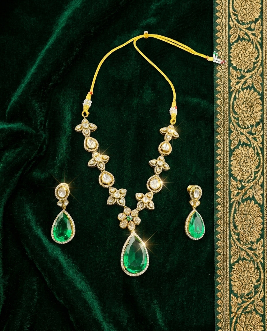 Stones in Symphony Necklace Set