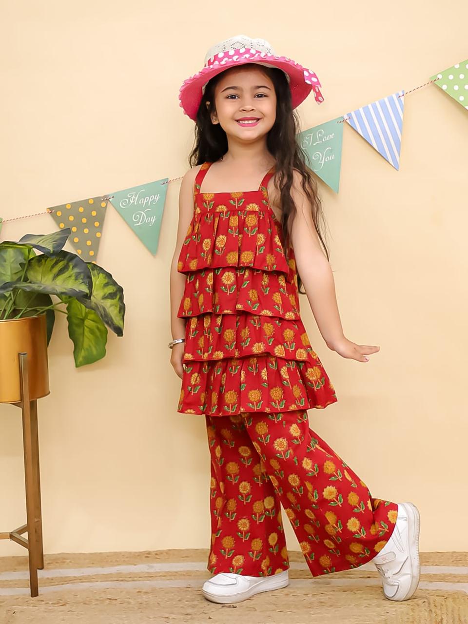 Floral Ruffle Dress