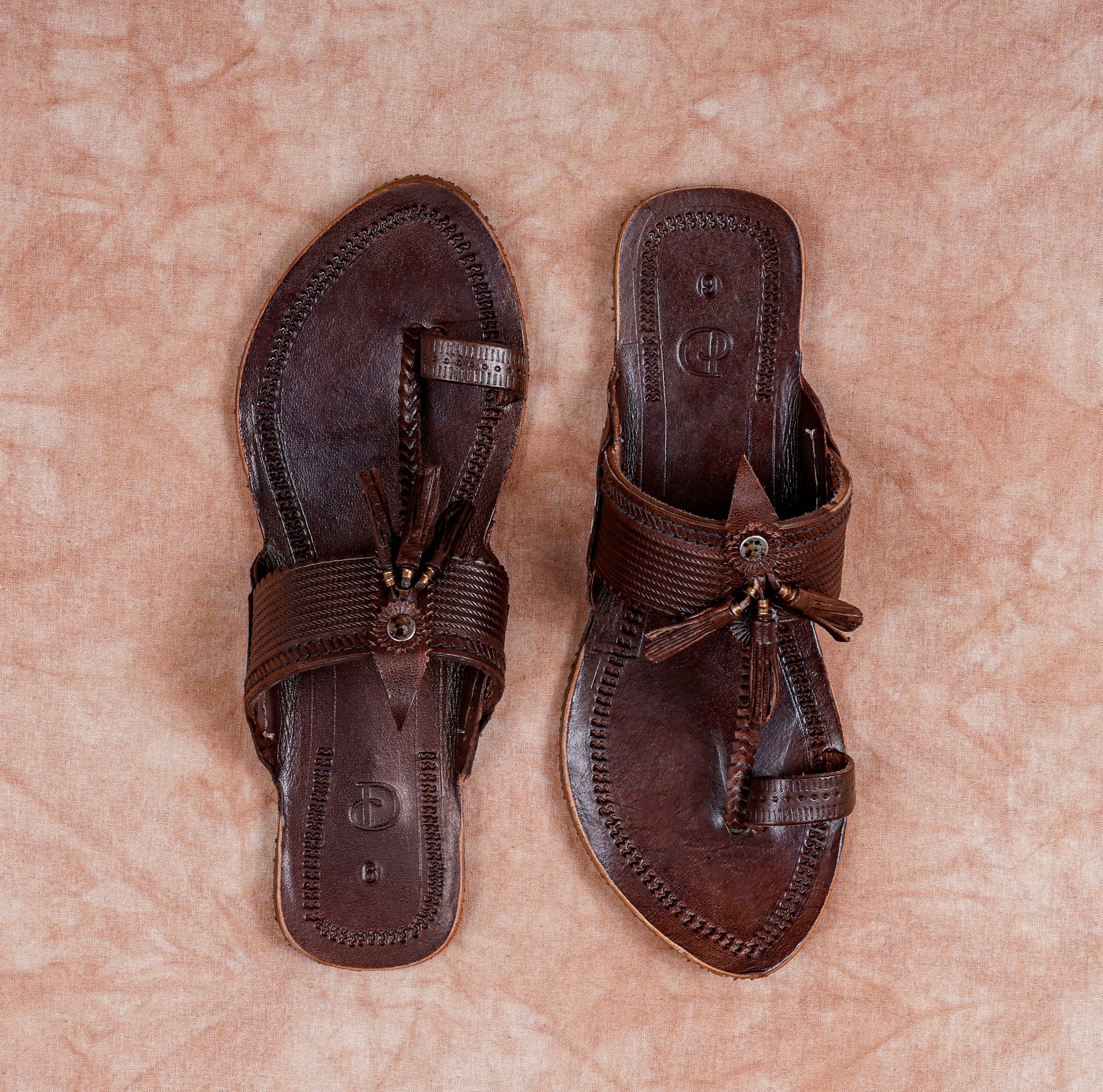 Brown Premium Kolhapuri Chappal
