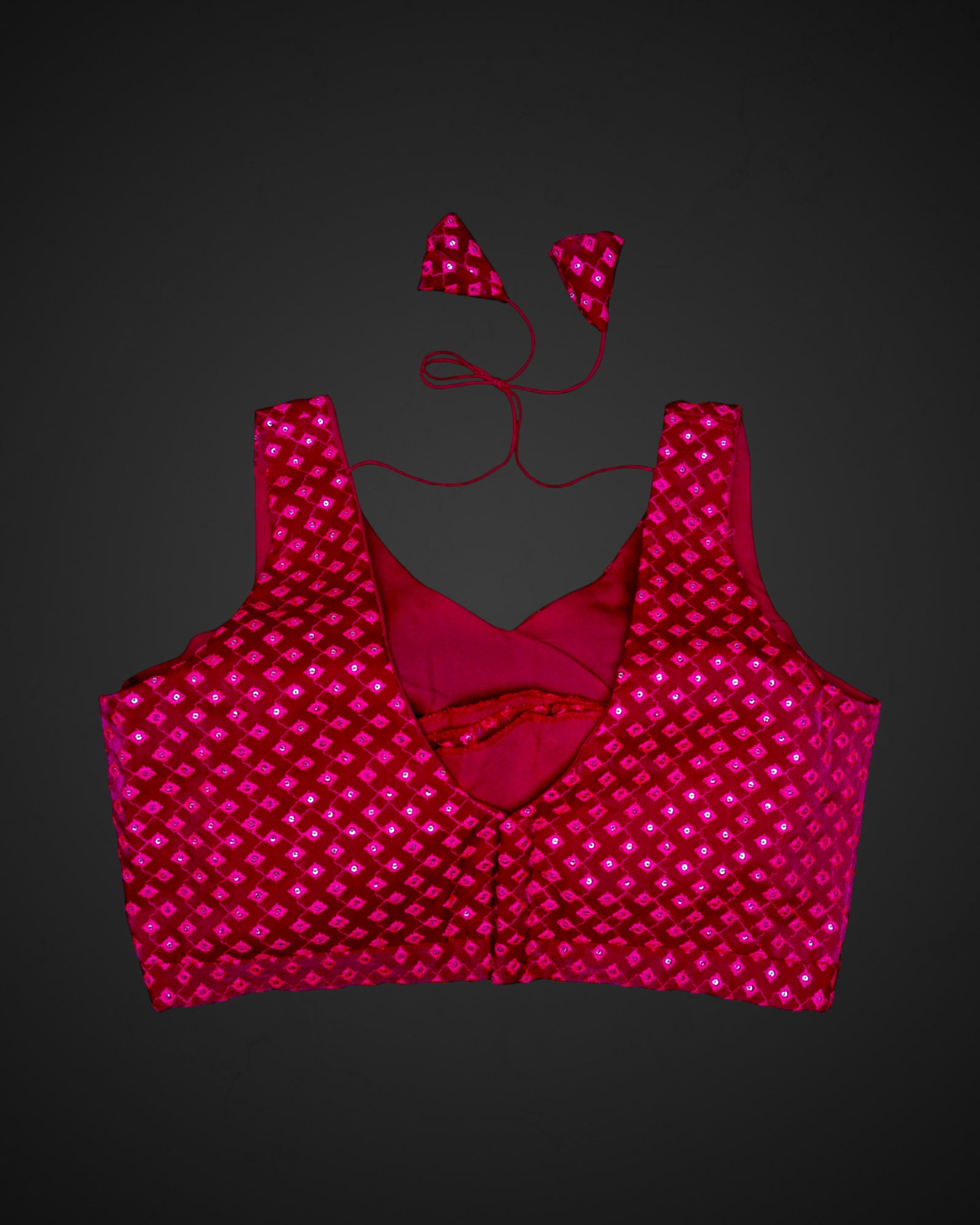 Silk V Neck Blouse Tradition Meets Modern Comfort