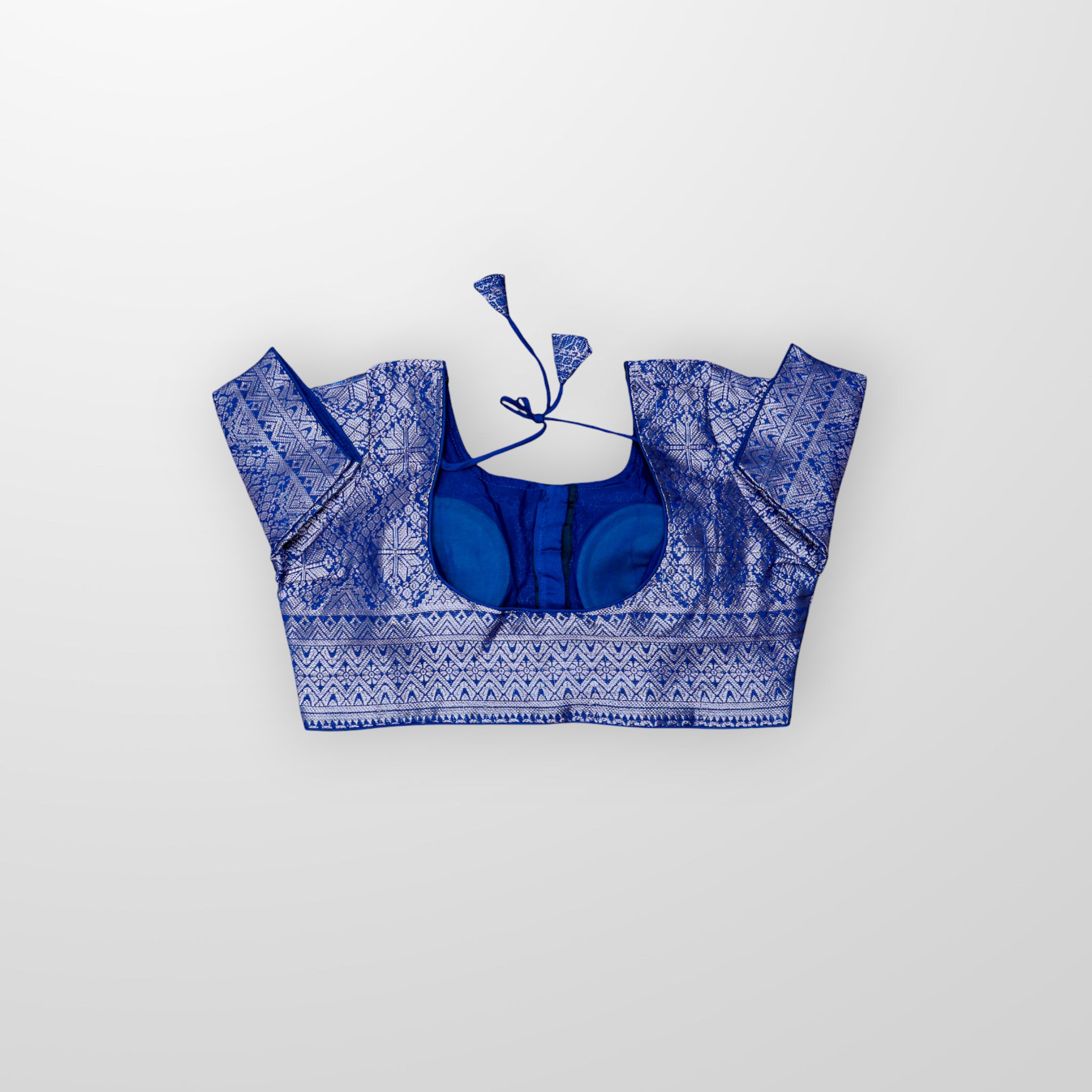 Gold Zari Brocade Silk Readymade Blouse